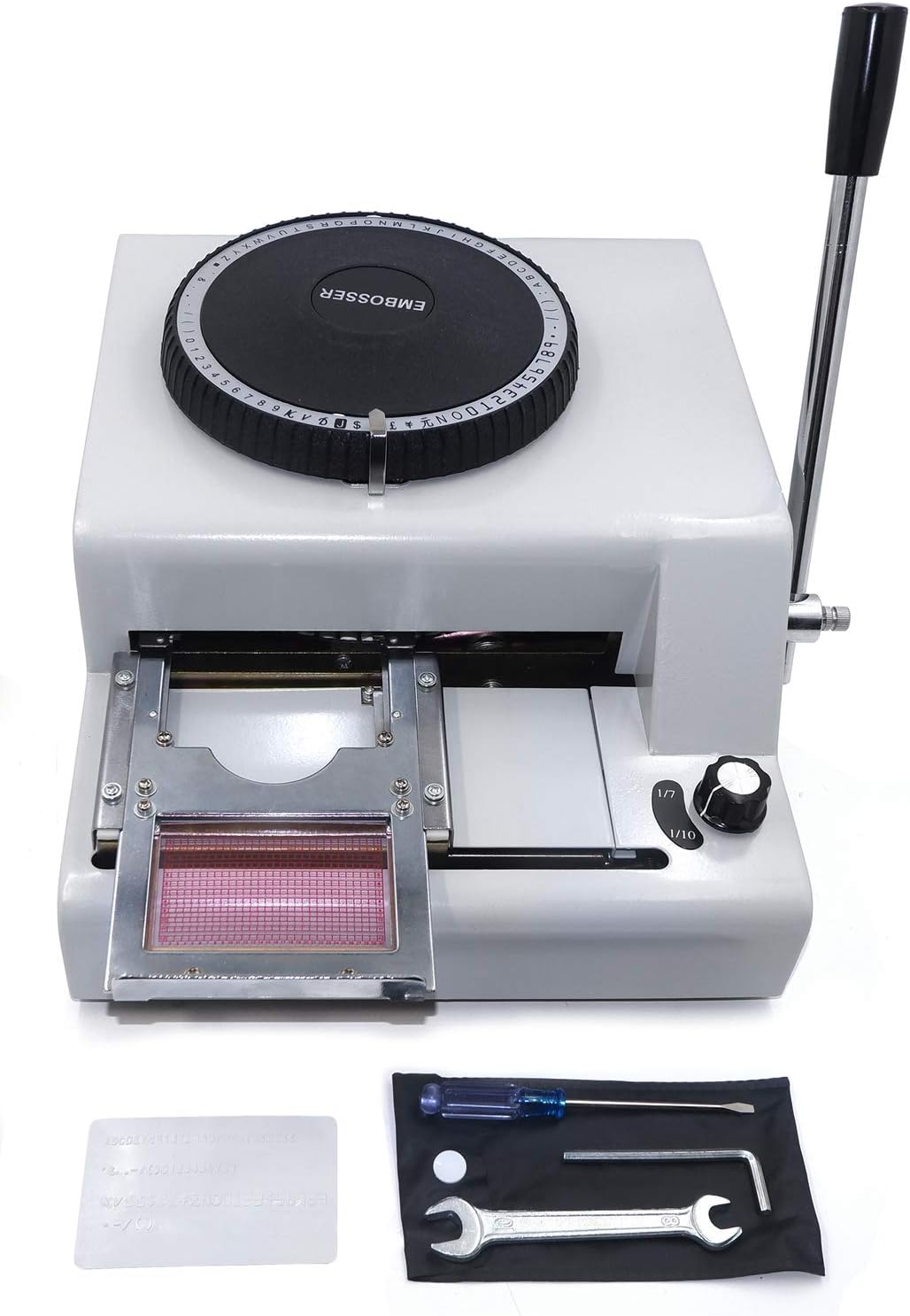 ID Card Embossing Machine