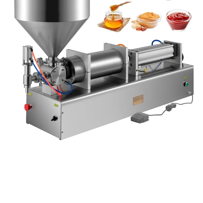 Semi-Automatic Pneumatic Paste and Liquid Filling Machine