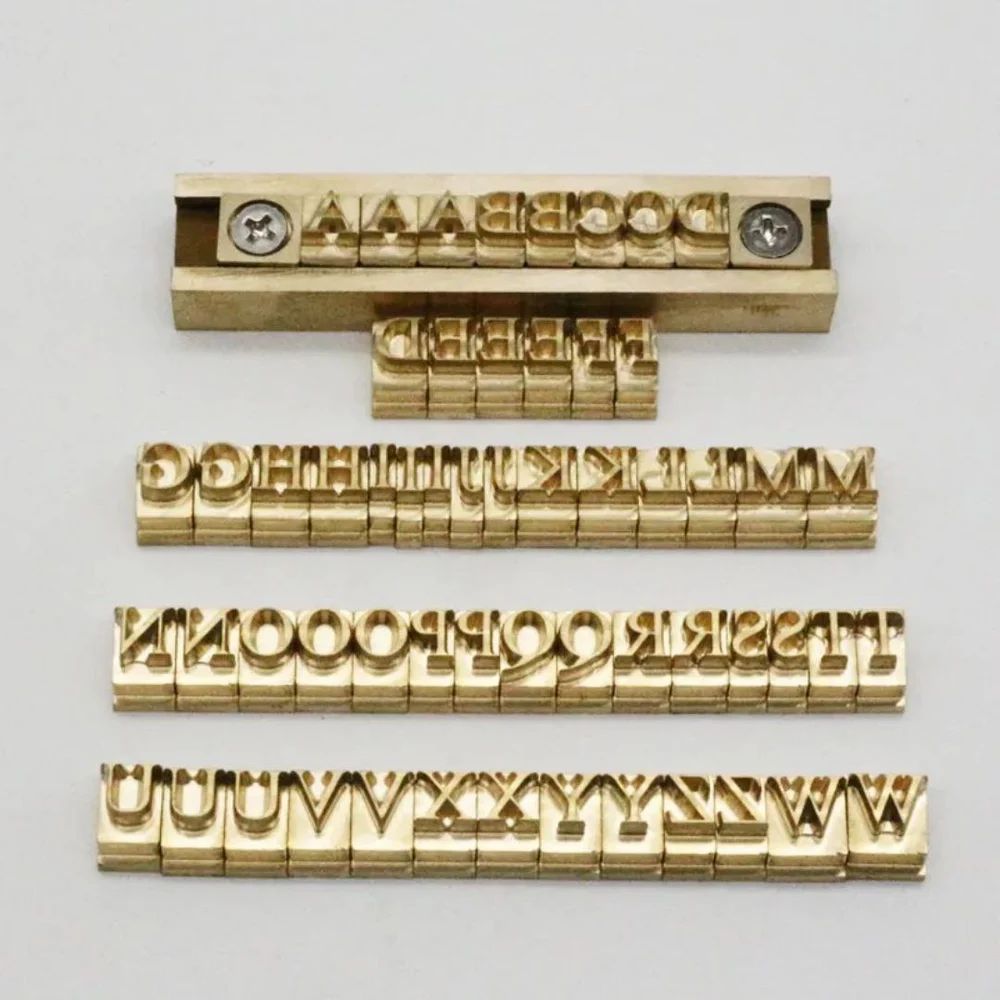 Custom CNC Engraved Branding Brass Stamps