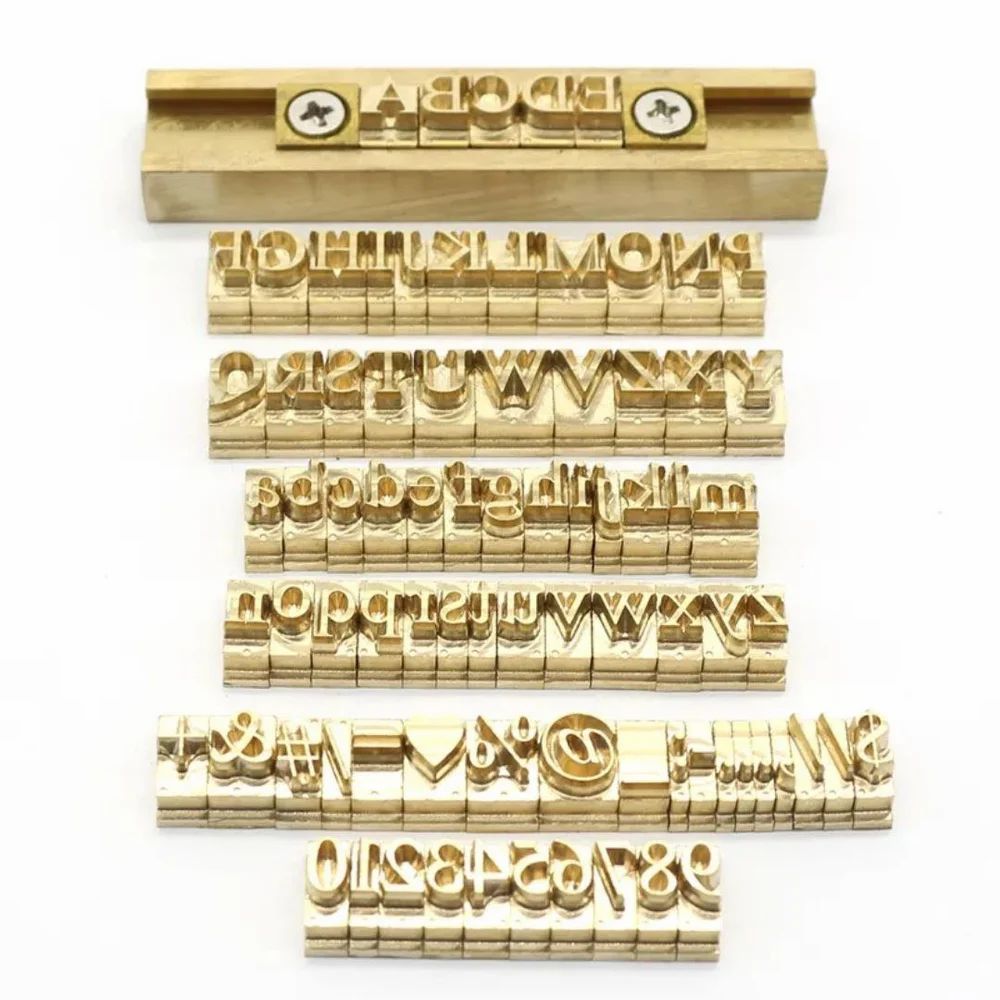 Custom CNC Engraved Branding Brass Stamps